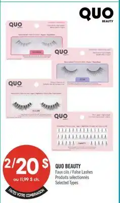 Pharmaprix QUO BEAUTY False Lashes offer