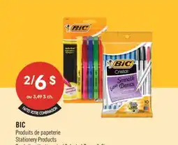 Pharmaprix BIC Stationery Products offer