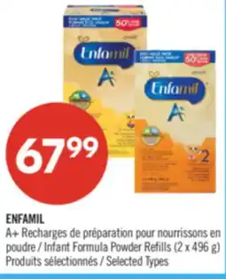 Pharmaprix ENFAMIL A+ Infant Formula Powder Refills offer