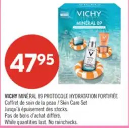 Pharmaprix VICHY MINÉRAL 89 PROTOCOLE HYDRATATION FORTIFIÉE Skin Care Set offer