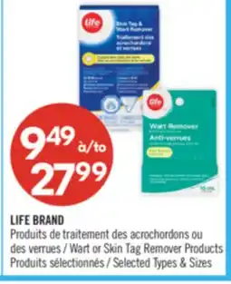 Pharmaprix LIFE BRAND Wart or Skin Tag Remover Products offer