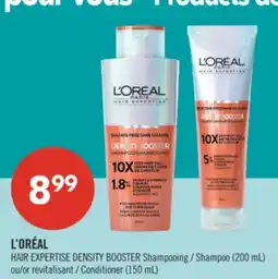 Pharmaprix L'ORÉAL HAIR EXPERTISE DENSITY BOOSTER Shampoo (200 mL) or Conditioner (150 mL) offer