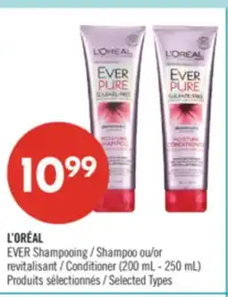 Pharmaprix L'ORÉAL EVER Shampoo or Conditioner offer
