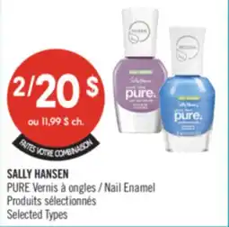 Pharmaprix SALLY HANSEN PURE Nail Enamel offer