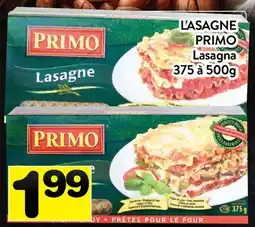 Supermarché PA LASAGNE PRIMO offer