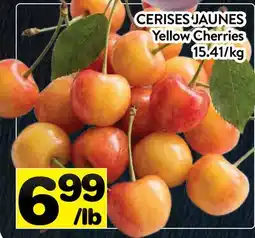 Supermarché PA CERISES JAUNES offer