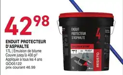 Matério ENDUIT PROTECTEUR D'ASPHALTÉ offer