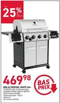 Matério BBQ AU PROPANE IGNITE 440 offer