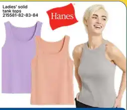Rossy Ladies' solid tank tops offer