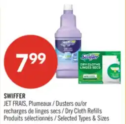 Pharmaprix SWIFFER JET FRAIS, Dusters or Dry Cloth Refills offer