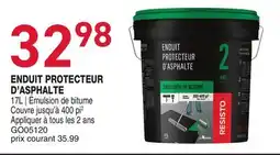 Matério ENDUIT PROTECTEUR D'ASPHALTÉ offer