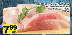 Supermarché PA FILETS DE VIVANEAU FRAIS DE LA COLombie-BRITANNIQUE offer