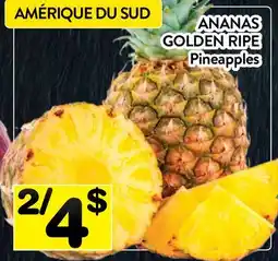 Supermarché PA ANANAS GOLDEN RIPE | Pineapples offer
