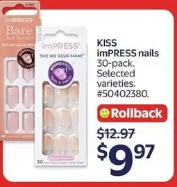 Walmart KISS imPRESS nails offer