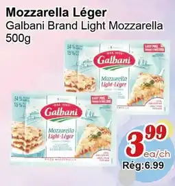 Marche C&T Galbani Brand Light Mozzarella offer