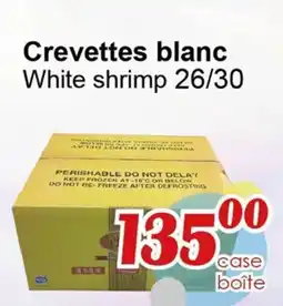 Marche C&T Crevettes blanc 26/30 offer