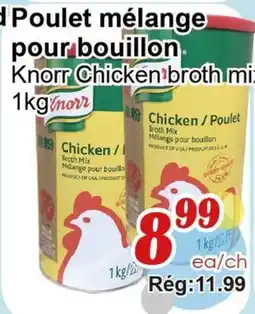 Marche C&T Knorr Chicken broth mix offer