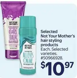 Walmart Selected Not Your Mother's hair styling products offer