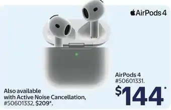 Walmart AirPods 4 offer