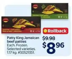 Walmart Patty King Jamaican Beef Patties offer