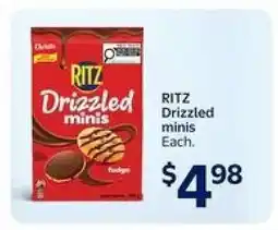 Walmart RITZ Drizzled Minis offer