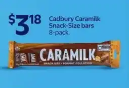 Walmart Cadbury Caramilk Snack-Size bars 8-pack offer