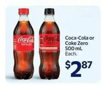 Walmart Coca-Cola or Coke Zero offer
