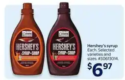 Walmart Hershey's syrup offer