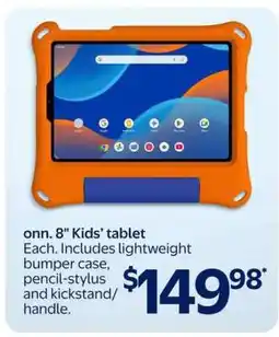 Walmart onn. 8 Kids’ tablet offer