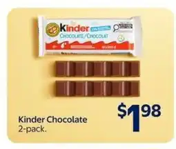 Walmart Kinder Chocolate offer