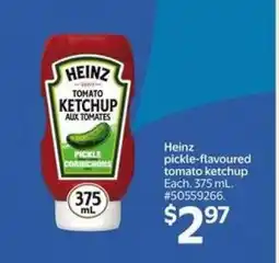 Walmart Heinz pickle-flavoured tomato ketchup offer