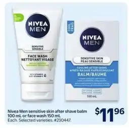 Walmart Nivea Men Sensitive Skin Products offer