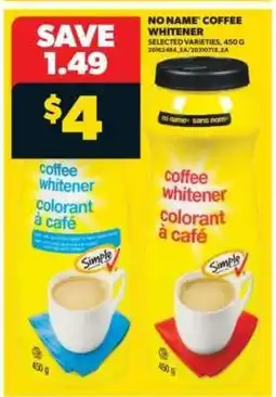 Real Canadian Superstore No Name Coffee Whitener offer