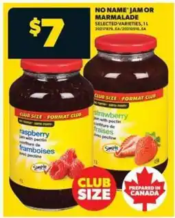 Real Canadian Superstore NO NAME JAM OR MARMALADE offer