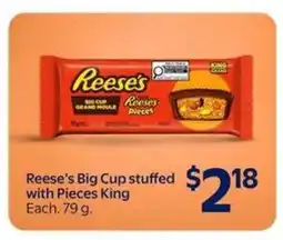 Walmart Reese's Big Cup stuffed with Pieces King offer