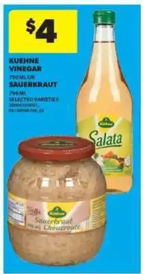 Real Canadian Superstore Kühne Vinegar or Sauerkraut offer