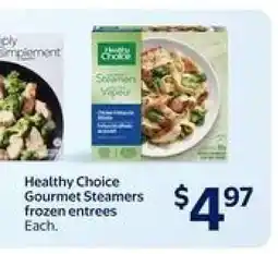 Walmart HEALTHY CHOICE GOURMET STEAMERS offer