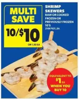 Real Canadian Superstore Shrimp Skewers offer