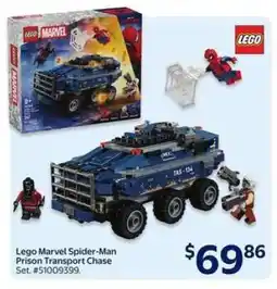 Walmart Lego Marvel Spider-Man Prison Transport Chase offer
