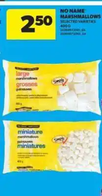 Real Canadian Superstore NO NAME MARSHMALLOWS offer
