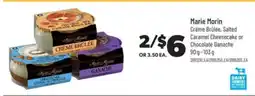 Real Canadian Superstore Marie Morin Crème Brûlée, Salted Caramel Cheesecake or Chocolate Ganache offer