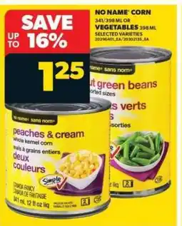 Real Canadian Superstore NO NAME CORN offer