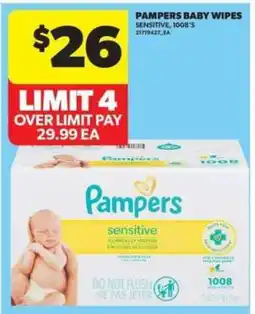 Real Canadian Superstore PAMPERS BABY WIPES offer