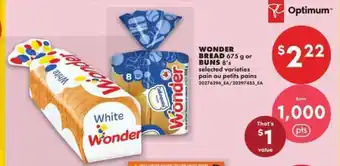 No Frills Wonder Bread offer