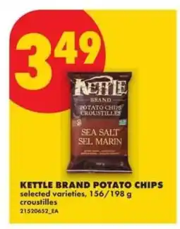No Frills KETTLE BRAND POTATO CHIPS offer