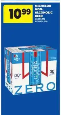 Real Canadian Superstore MICHELOB NON-ALCOHOLIC BEER offer