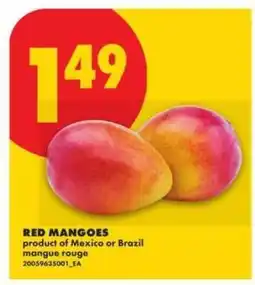 No Frills Red Mangoes offer