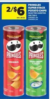 Real Canadian Superstore PRINGLES SUPER STACK POTATO CHIPS offer