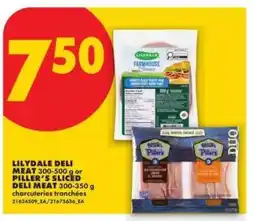 No Frills Lilydale Deli Meat or Piller’s Sliced Deli Meat offer