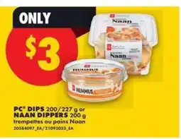 No Frills PC Dips or Naan Dippers offer